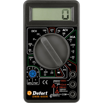 Мультитестер Defort DMM-600N