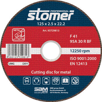 Диск отрезной Stomer CD-125