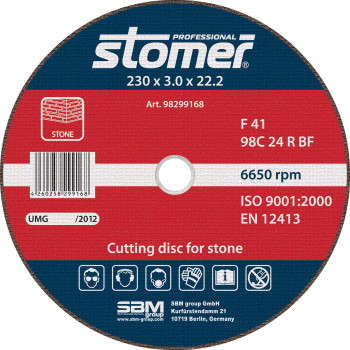 Диск отрезной Stomer CS-230