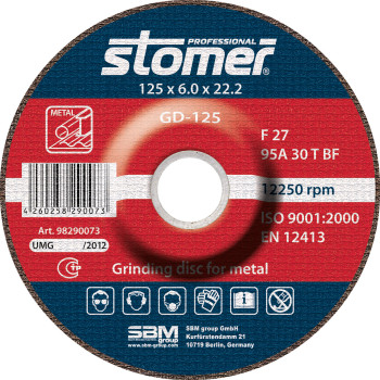 Диск шлифовальный Stomer GD-125