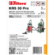Мешок пылесборный для пылесоса Filtero KRS 30 Pro 5шт (BSS-1530N-Pro), фотография 7