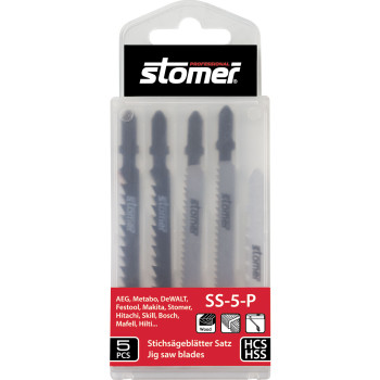 Набор пилок для лобзика Stomer SS-5-P