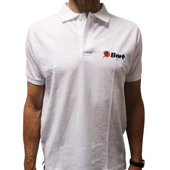 Рубашка поло Bort (белая, M)